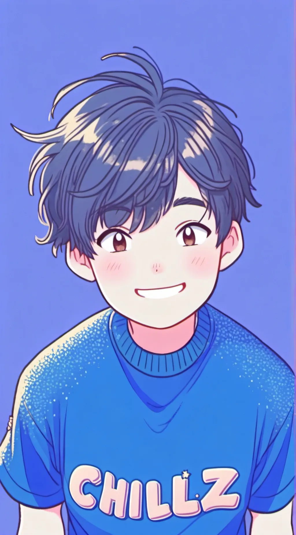 ai character: Chillz + Lily background