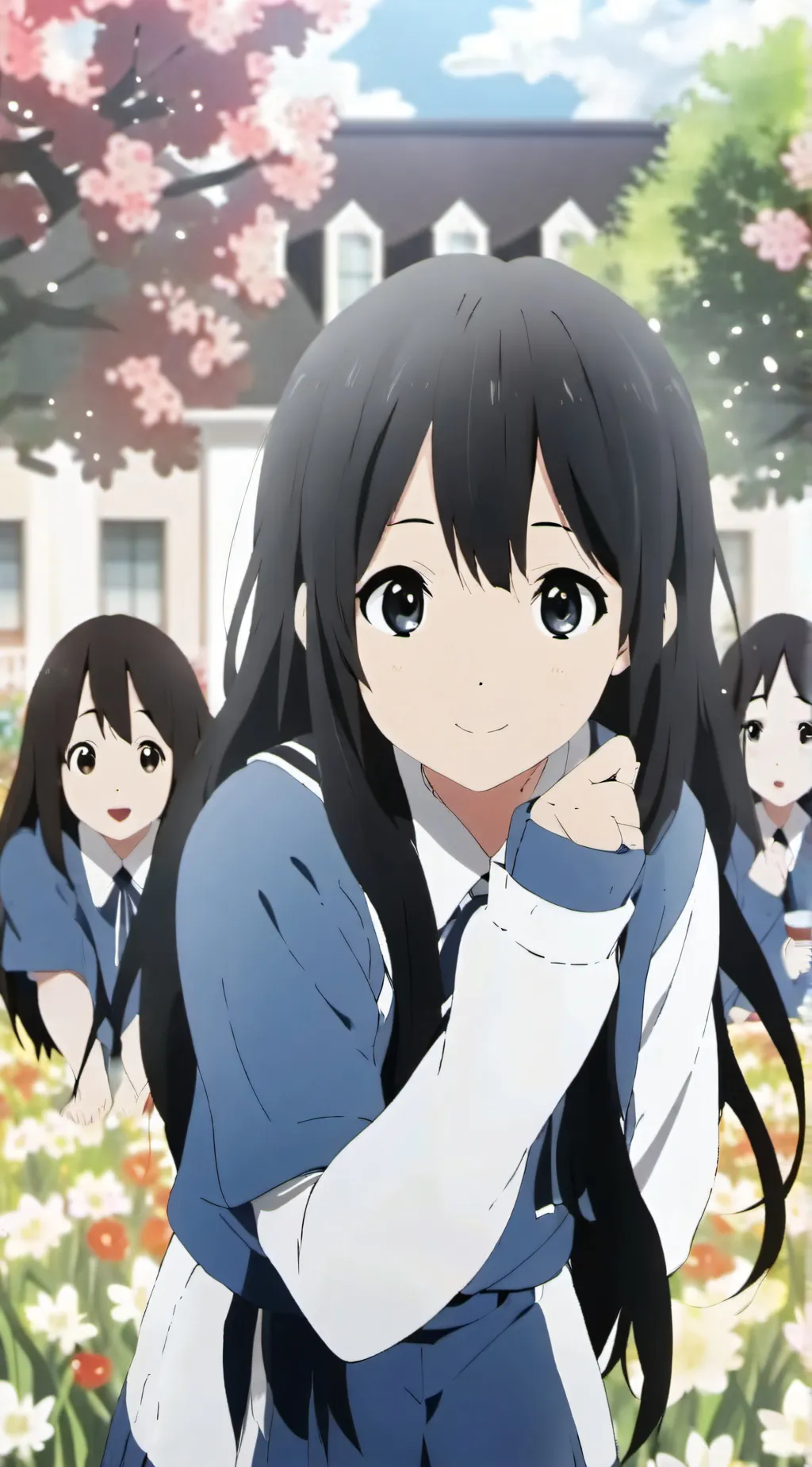 ai character: All Girls School background