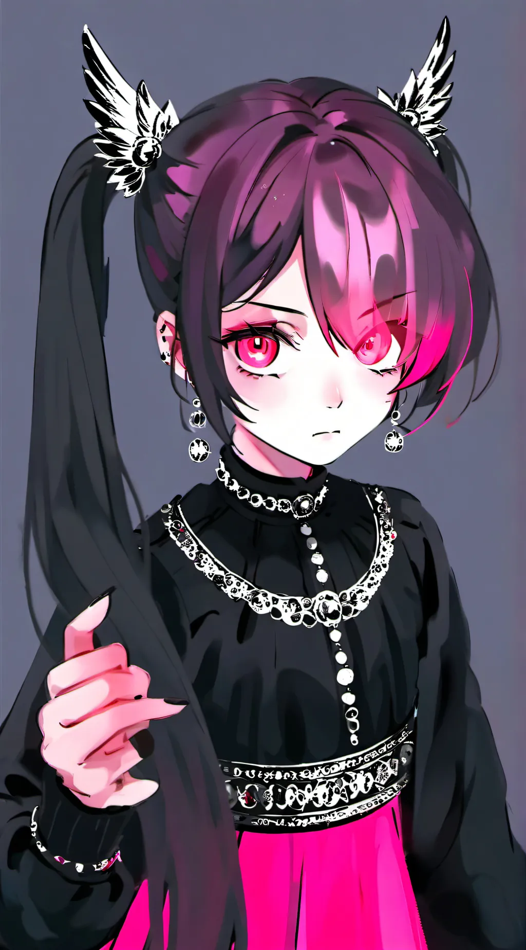 ai character: Альт Нюша  background