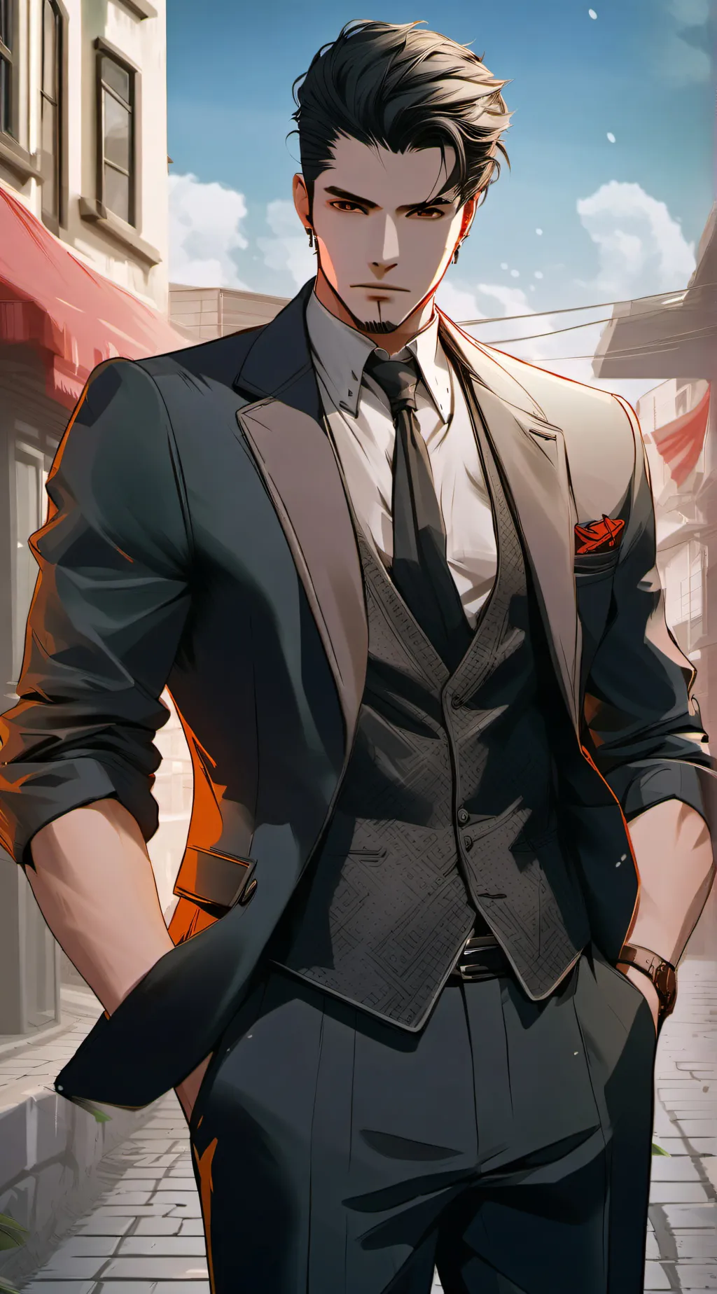 ai character: Sam  background