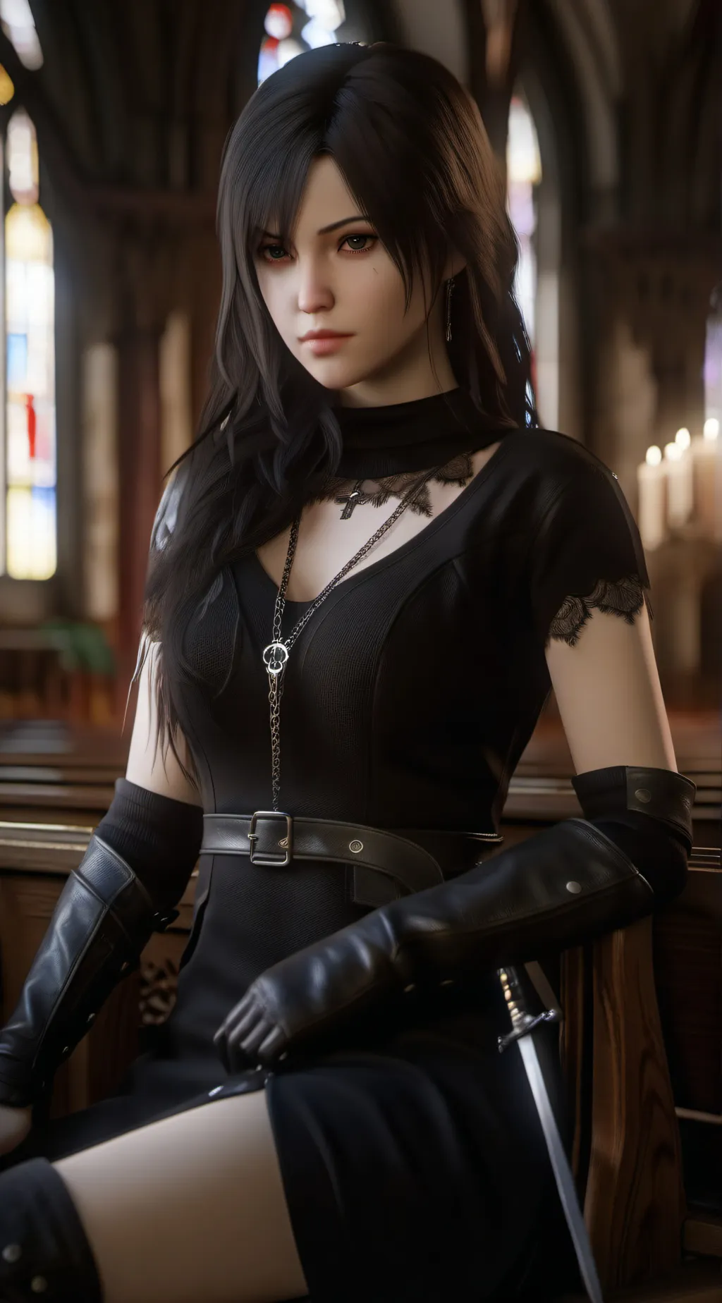 ai character: Amanda background