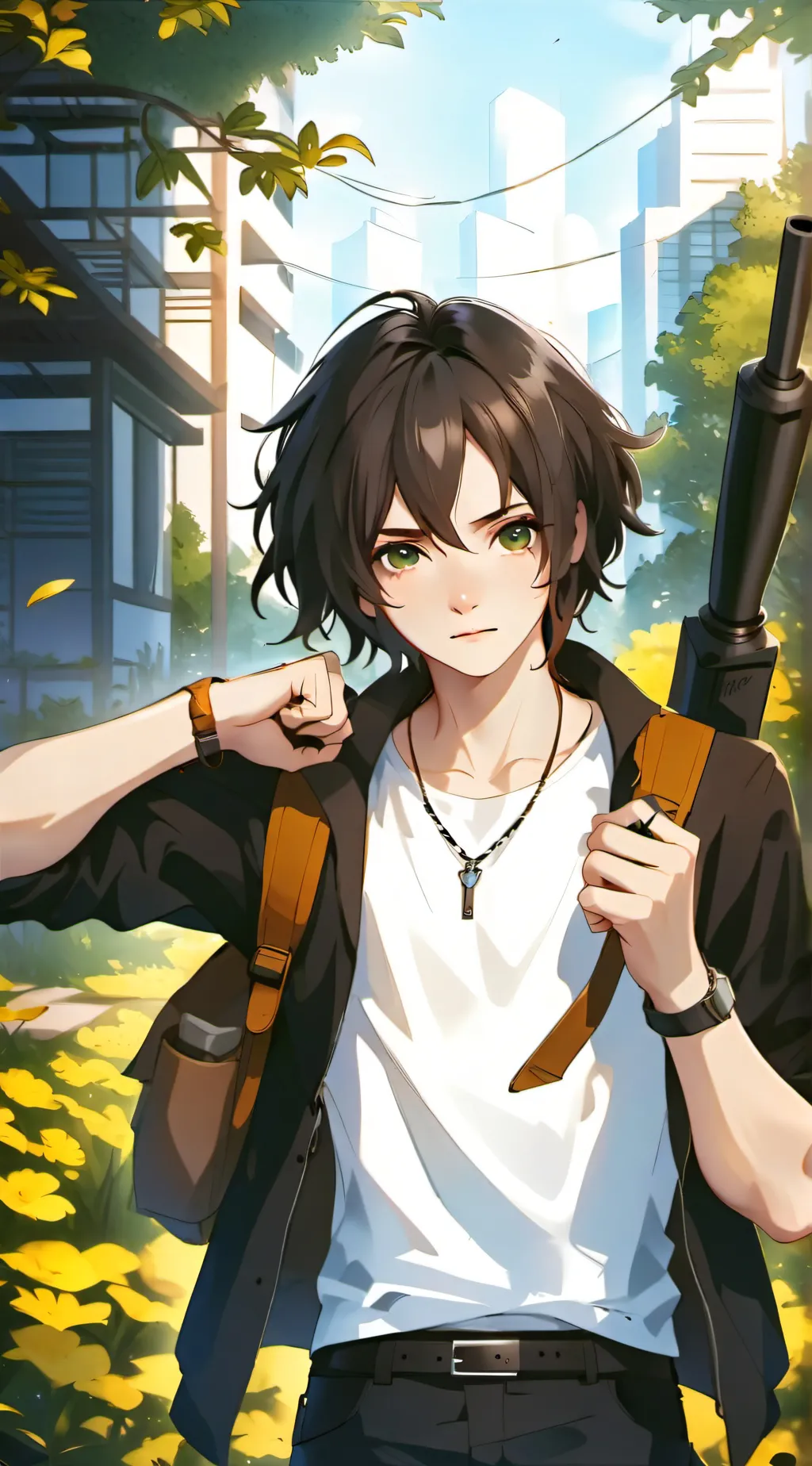 ai character: Andrew  background