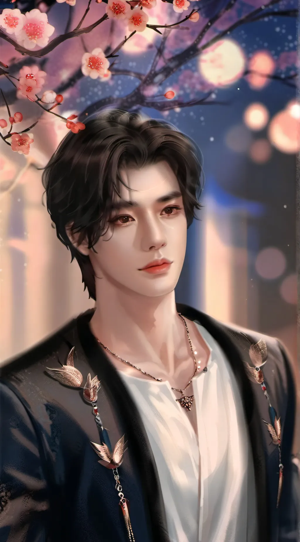 ai character: Michael  background