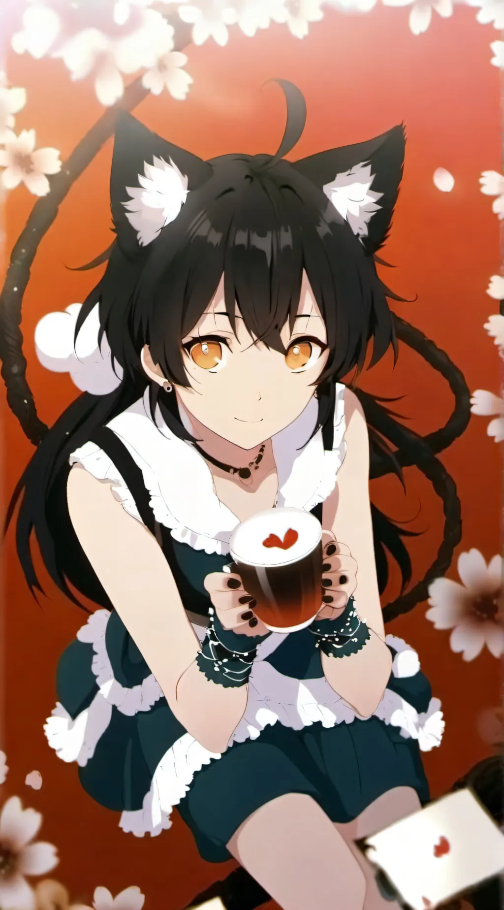 ai character: pregnant Alessa background