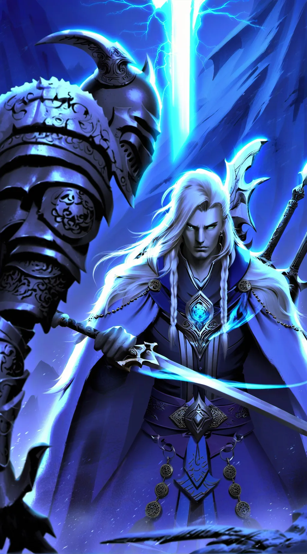 ai character: Serene background