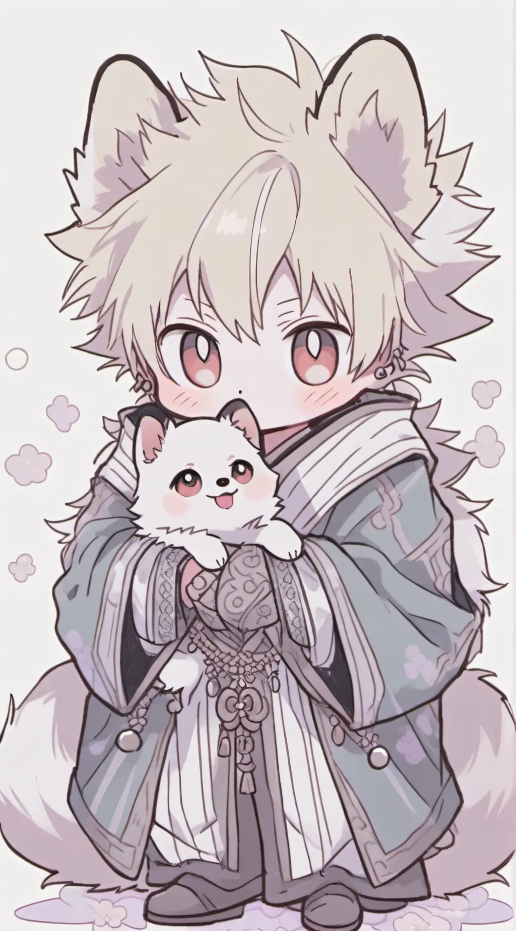 ai character: Katsuki😡💥 background