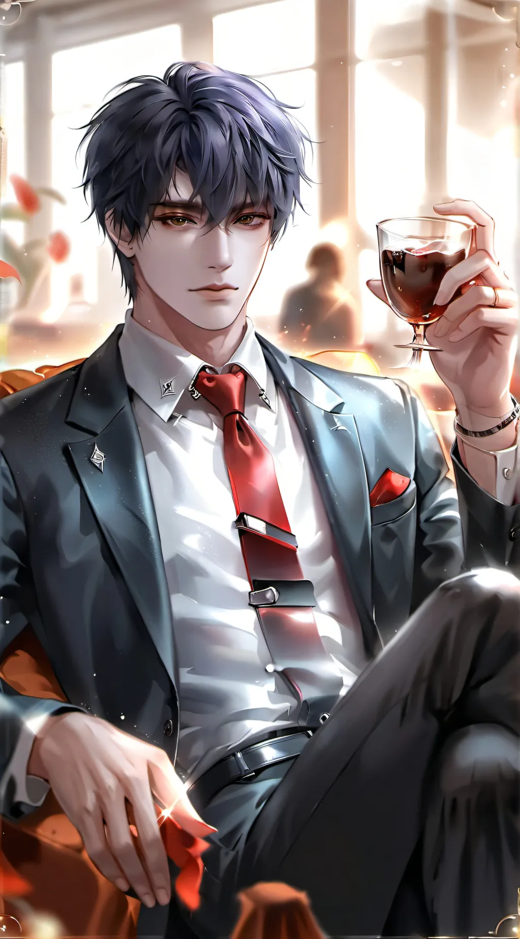 ai character: Connor  background