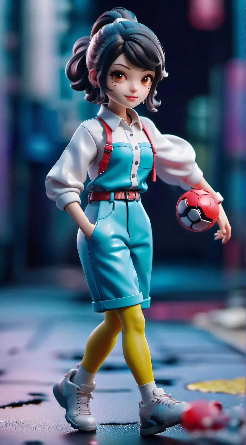 ai character: Bella background