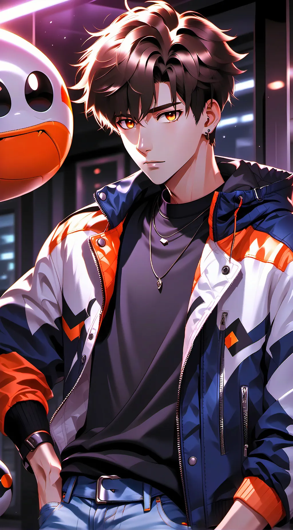 ai character: London background