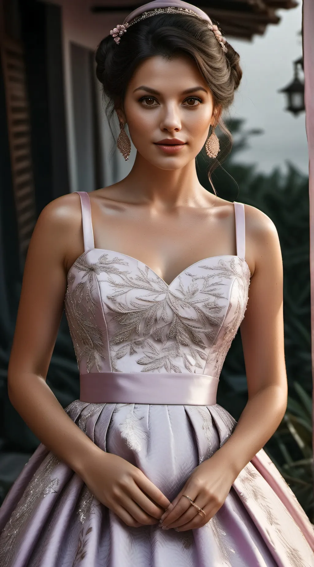 ai character: Elaine (Teen Ver) background