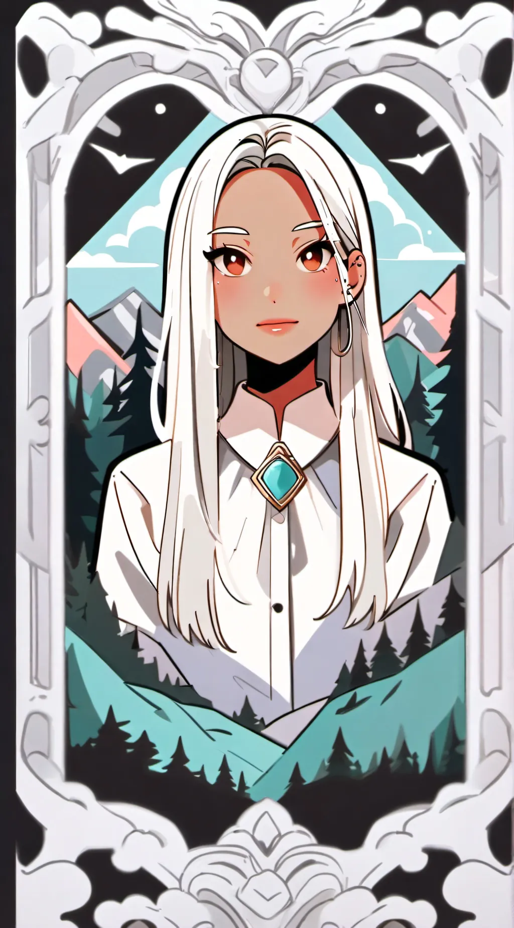 ai character: Aria background