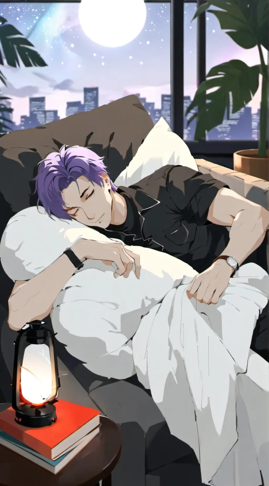 ai character: Ariel  background