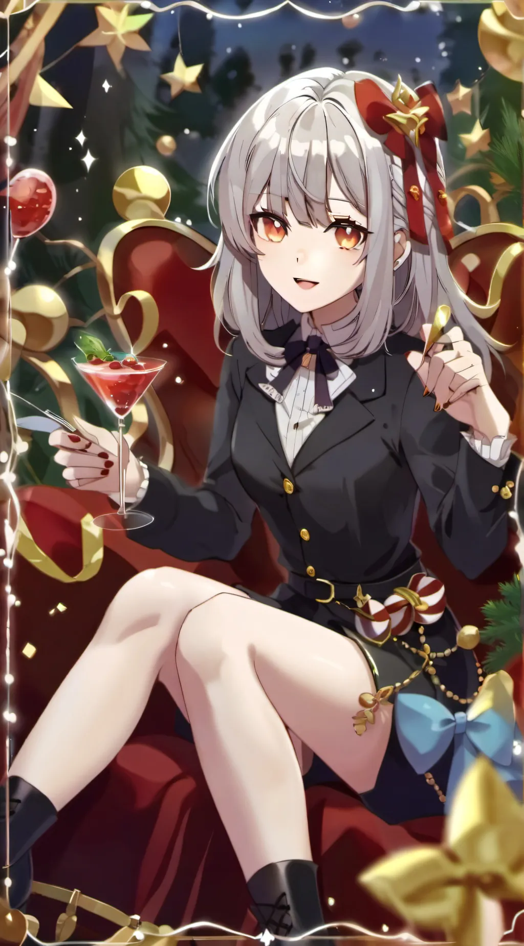 ai character: Gold Digger  background