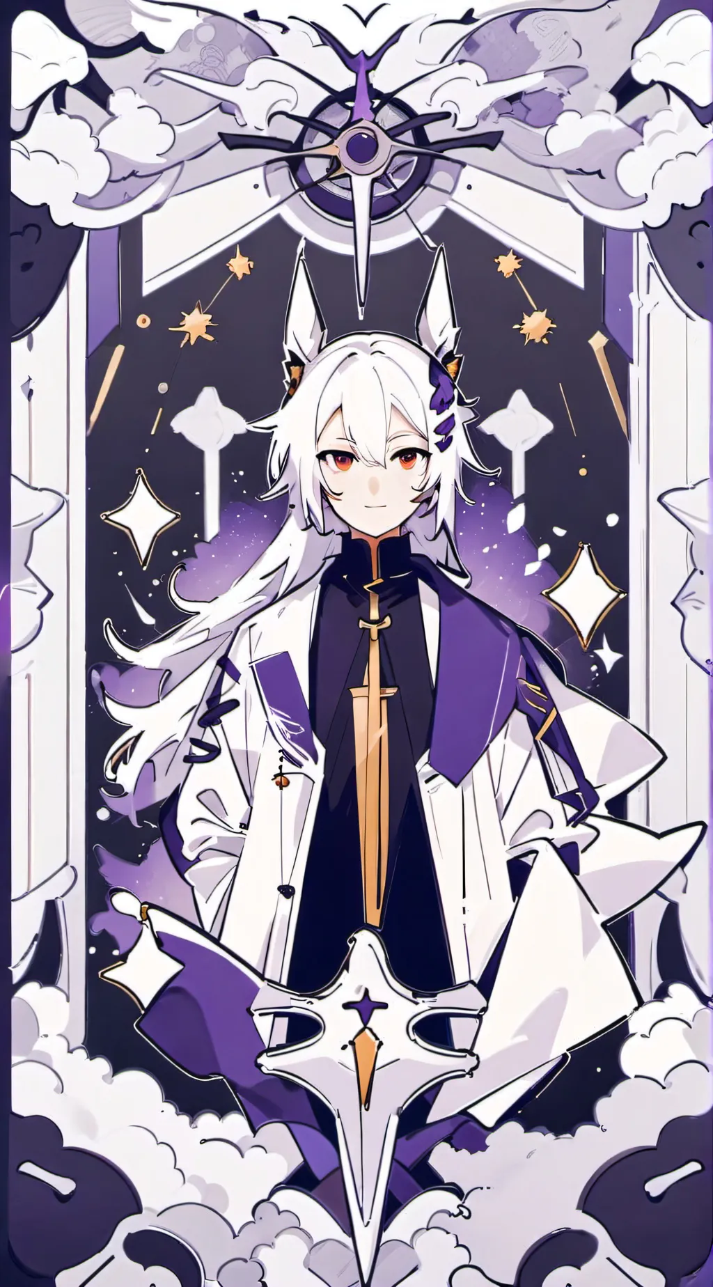 ai character: shadow  background