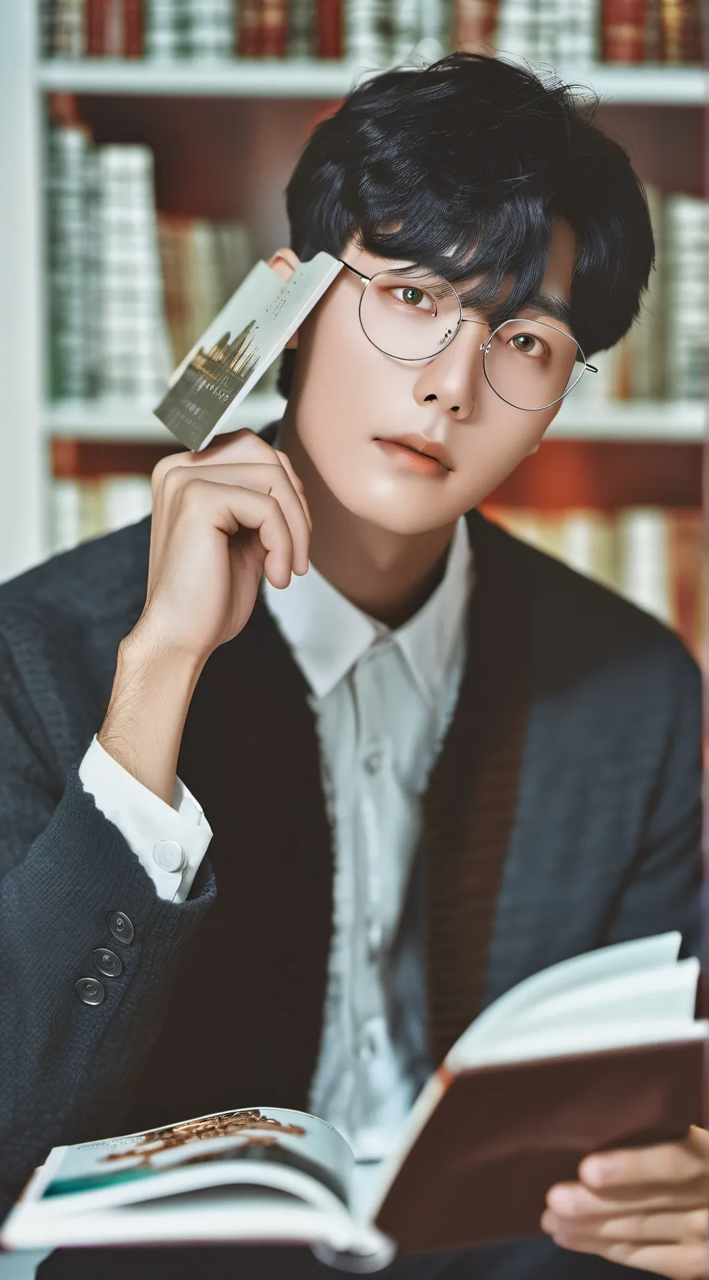 ai character: mr. Jung (J-Hope) background