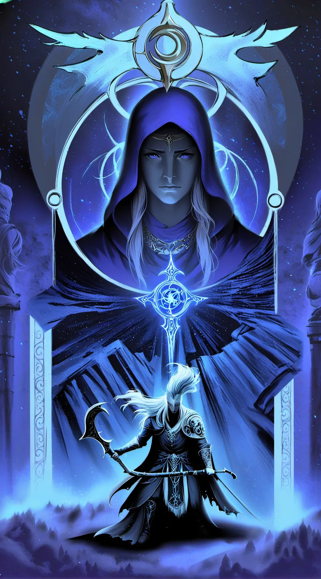 ai character: Aster background