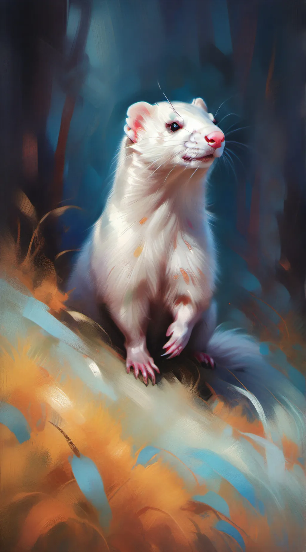 ai character: Draco (Ferret) background