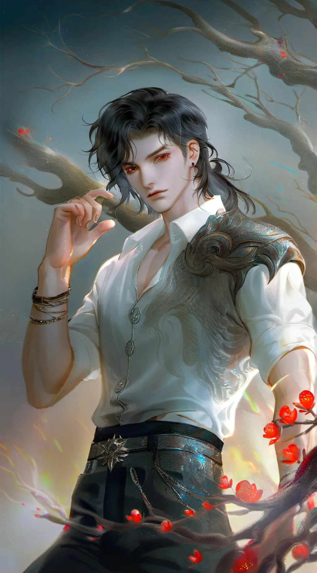 ai character: Lucas background