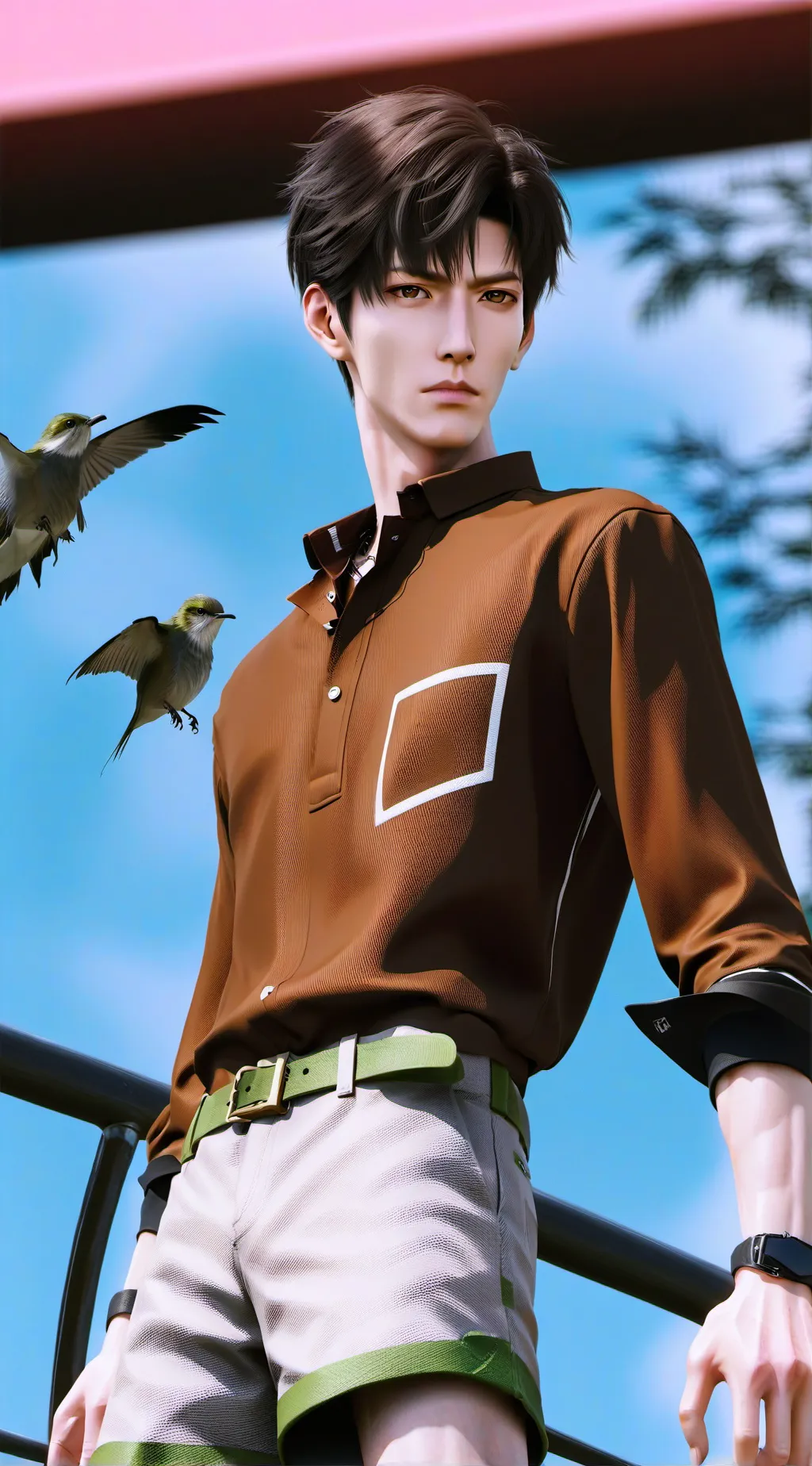 ai character: gorge background