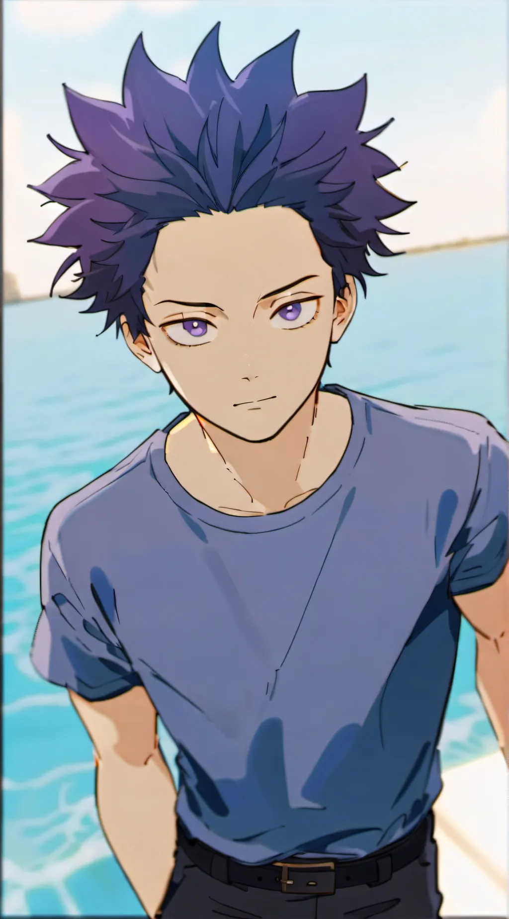 ai character: shinso hitoshi  background