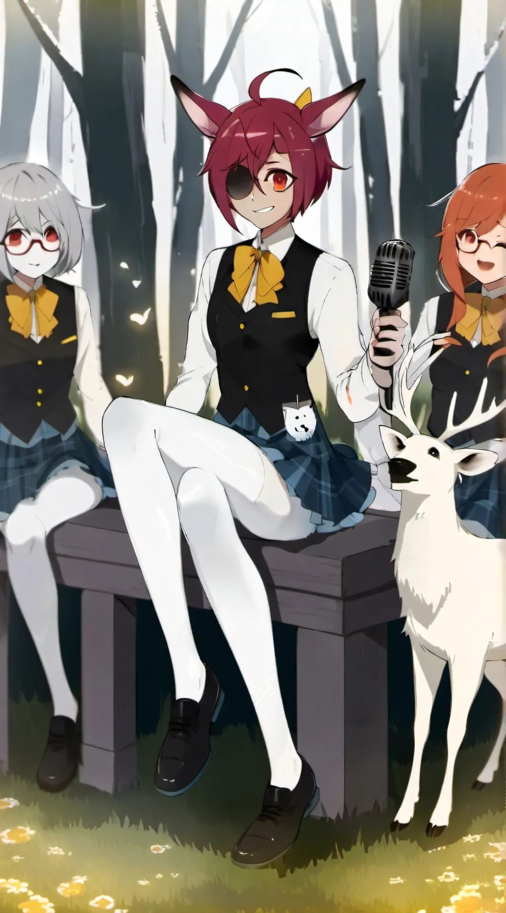 ai character: alastor vs vox background