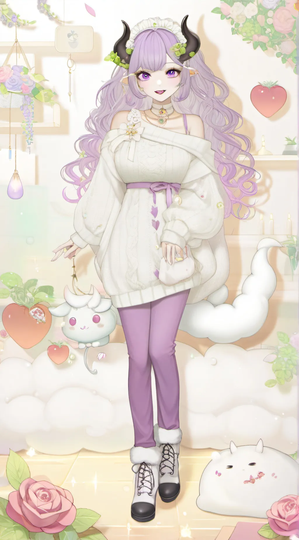 ai character: Jellybean. background