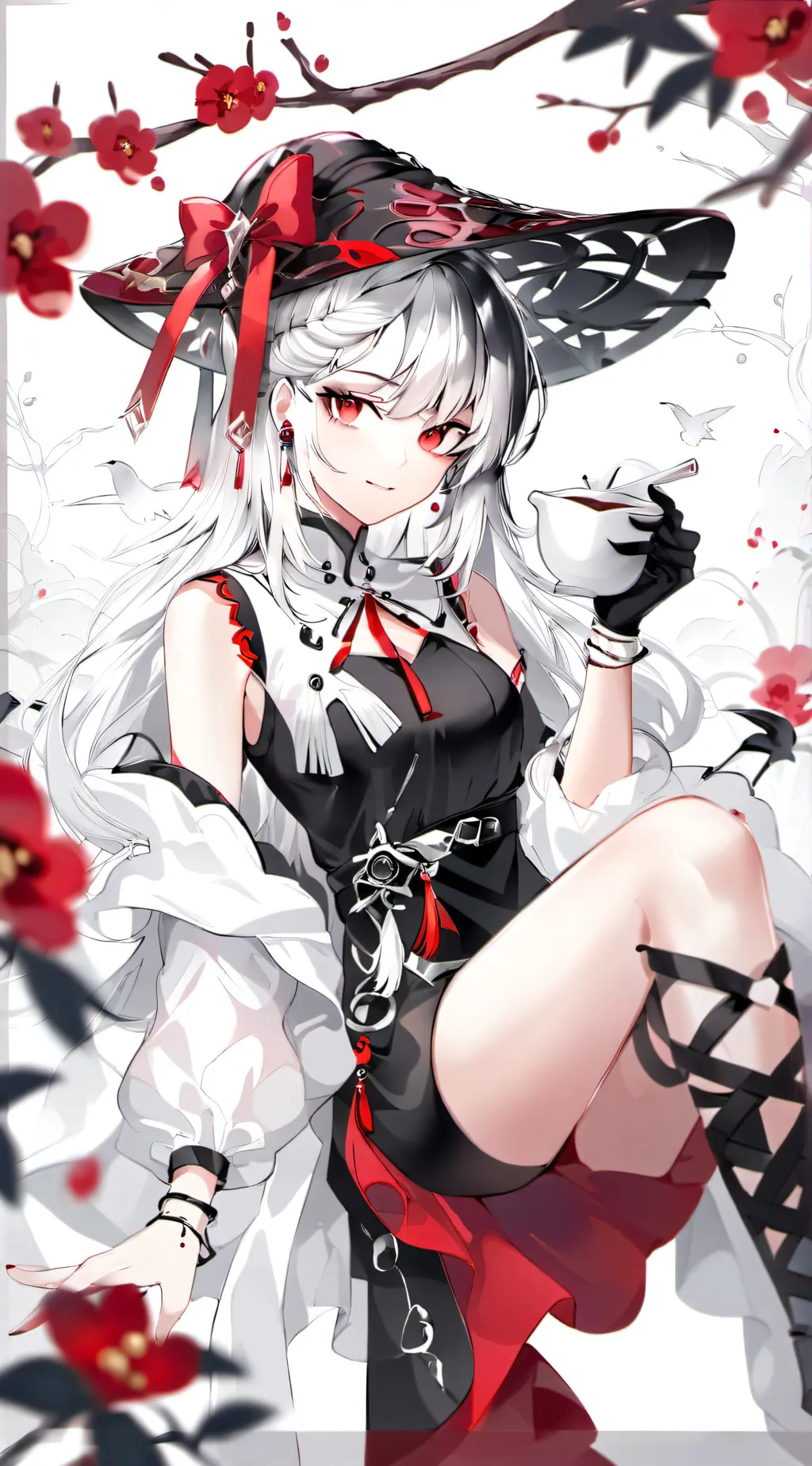 ai character: luna background