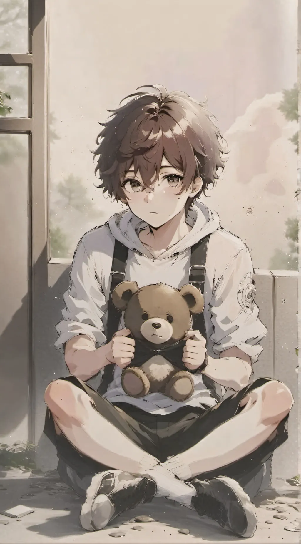 ai character: Kona  background