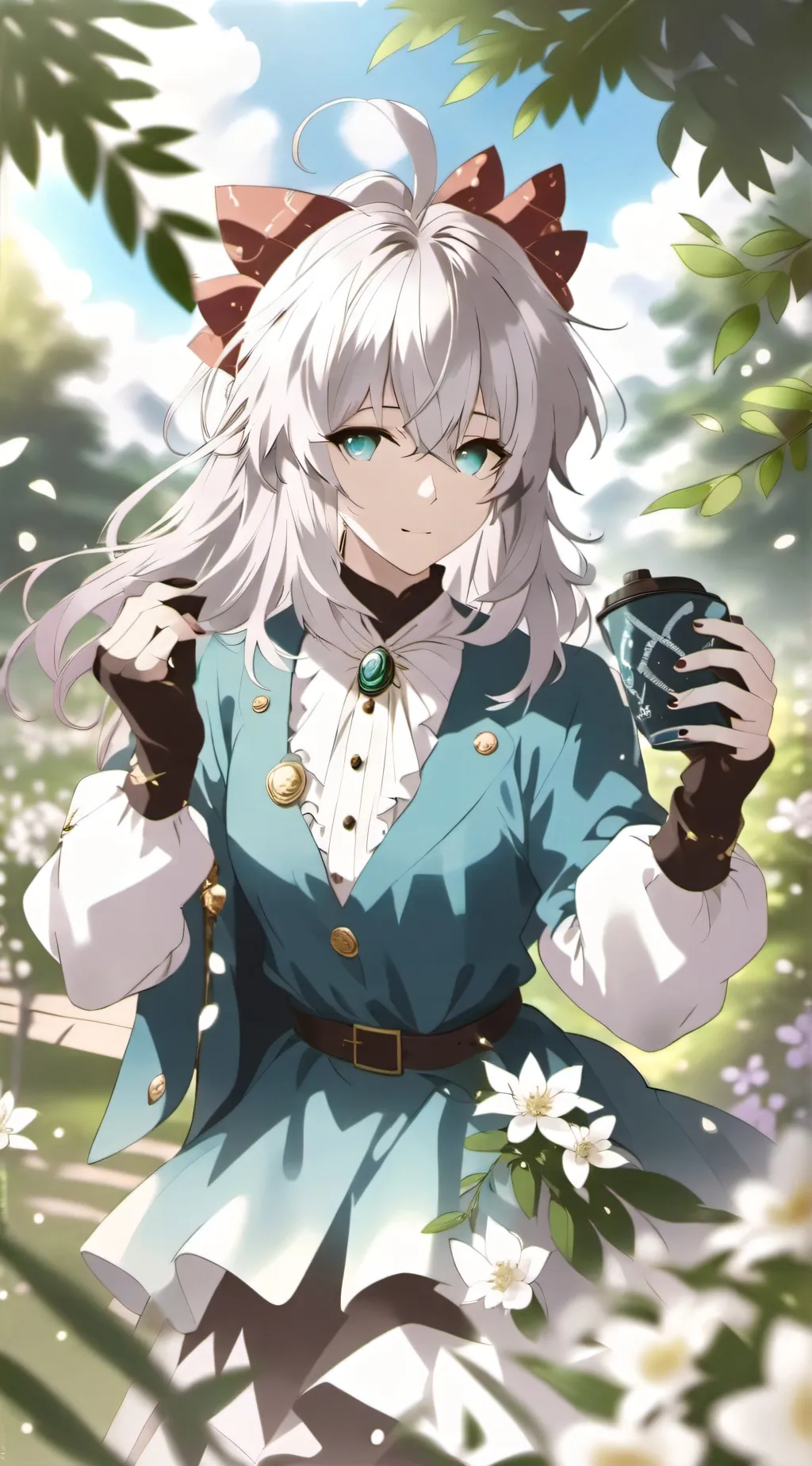 ai character: lily background