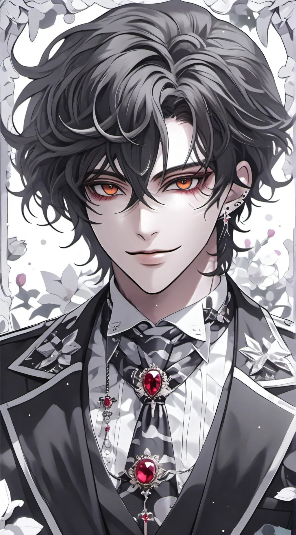 ai character: Adrian  background