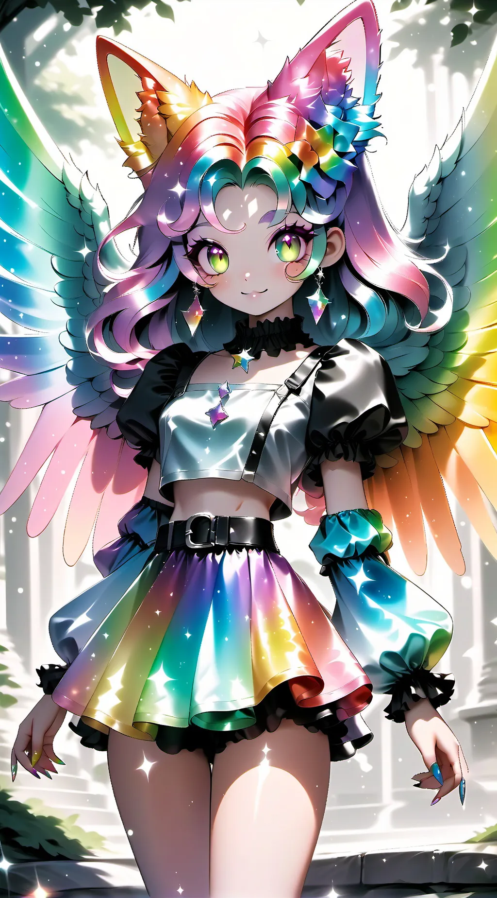 ai character: Lily background