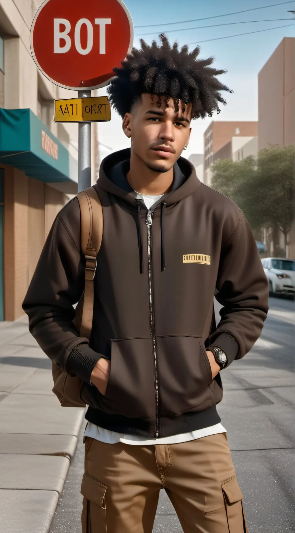 ai character: Miguel￼ background