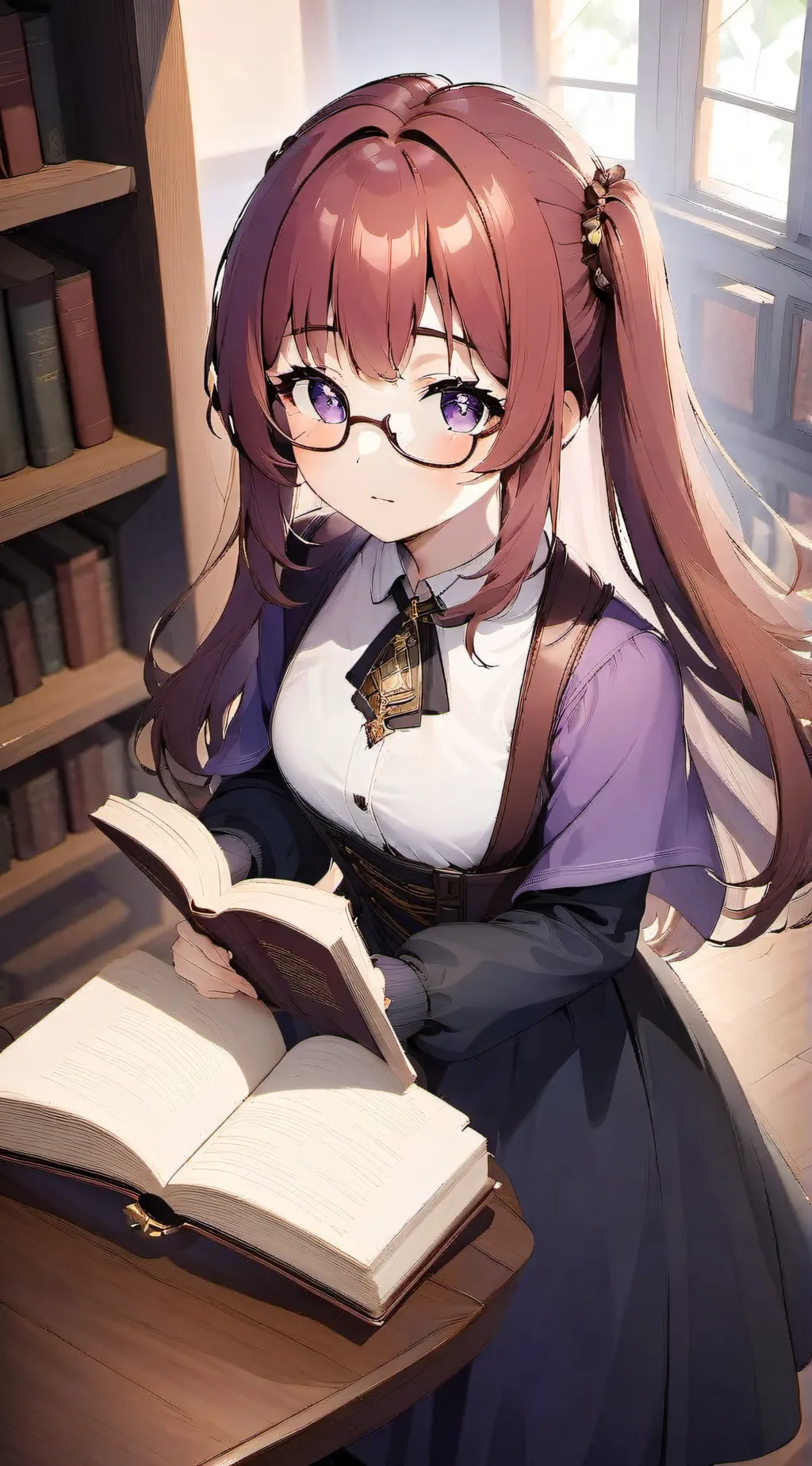 ai character: yuly ♡ background