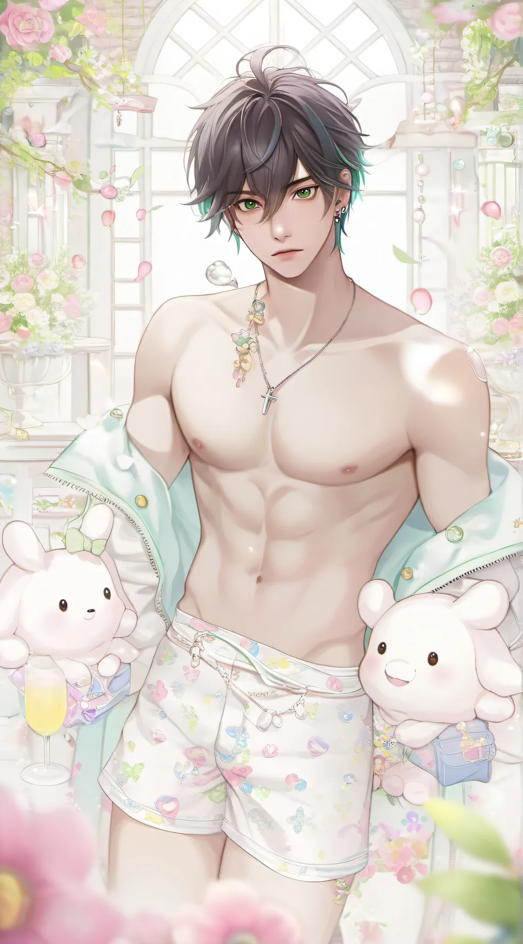 ai character: cute background