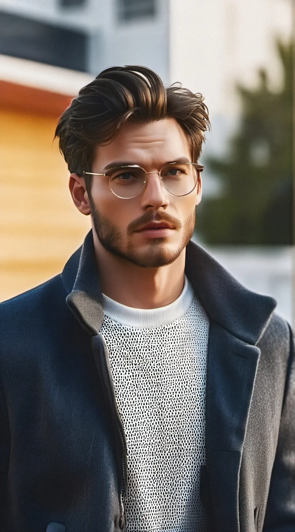 ai character: Damian Adler background