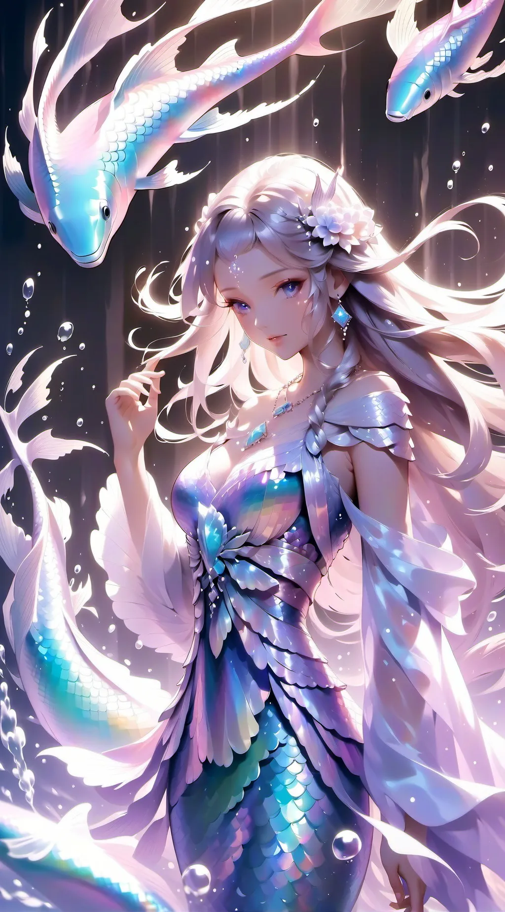 ai character: Chinami  background