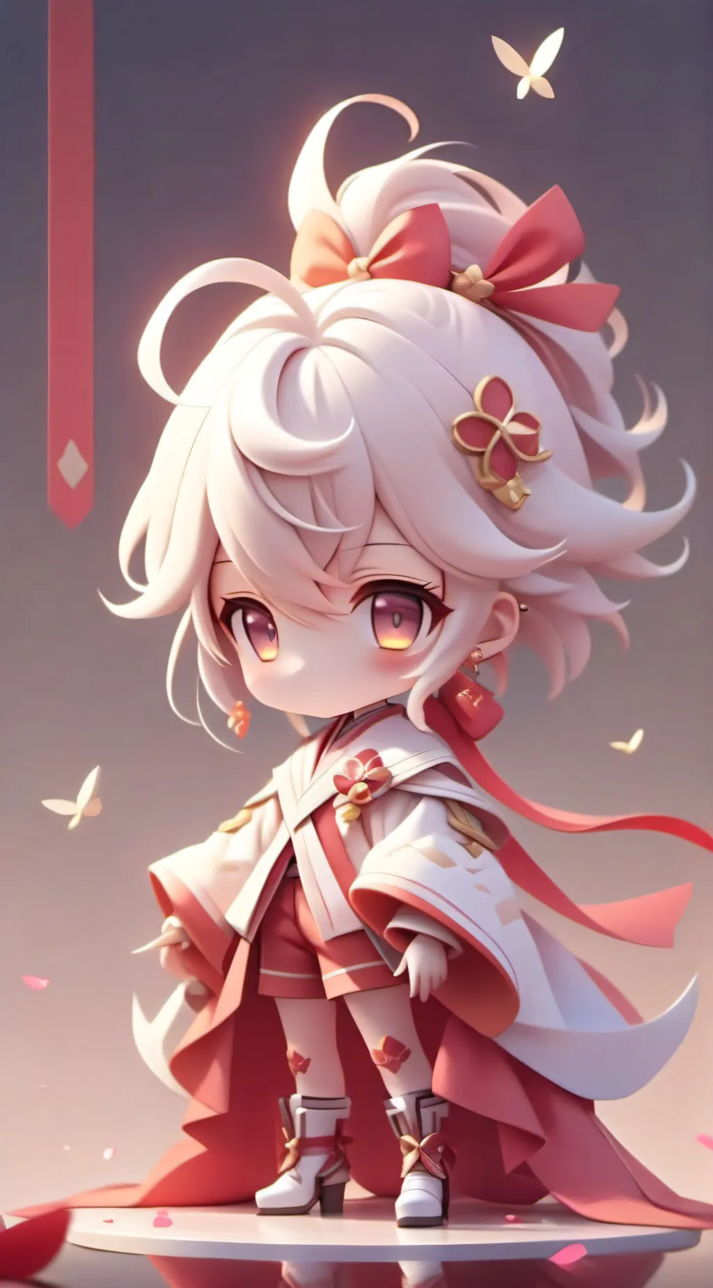 ai character: dandy world Zack  background