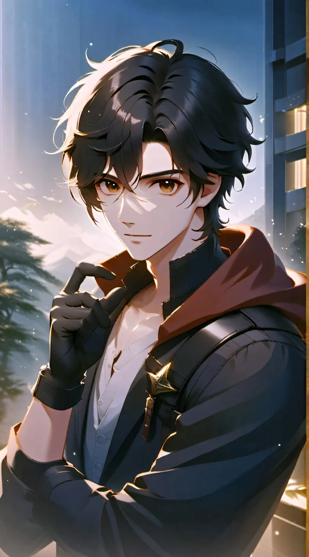 ai character: Agent Mav background