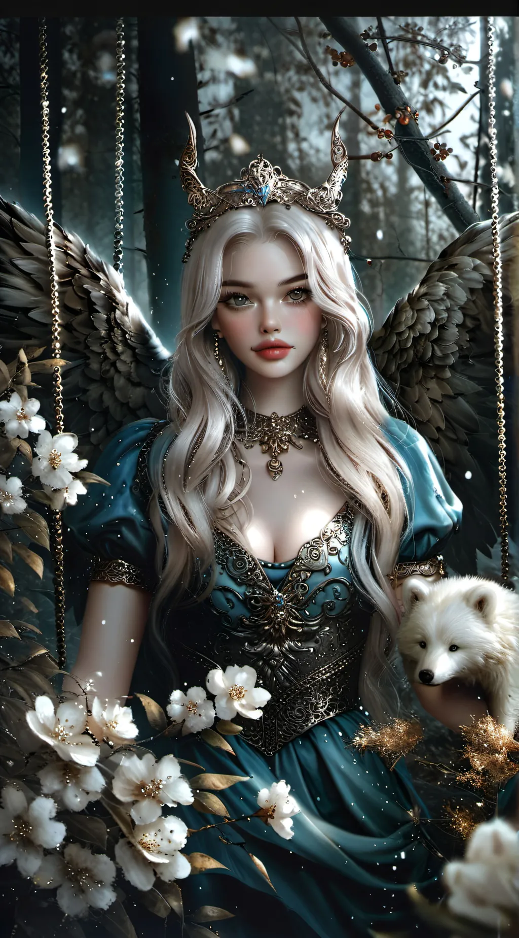 ai character: Lorraine  background