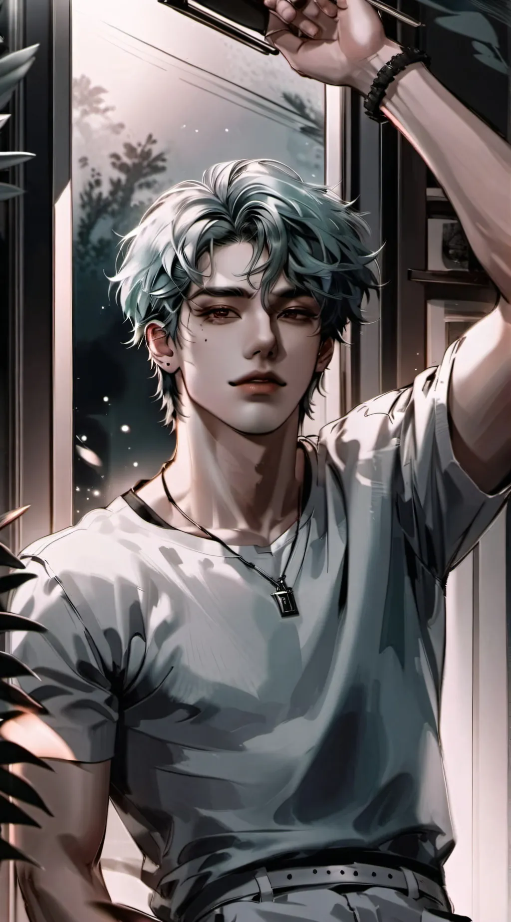 ai character: Vincent  background