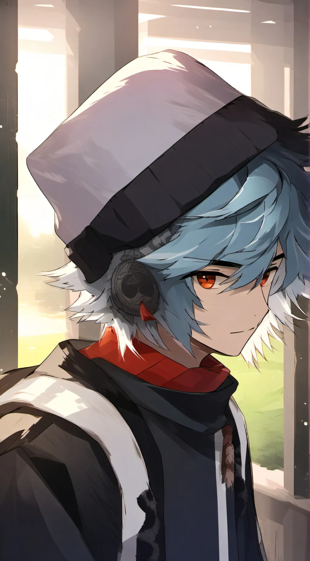 ai character: honter background