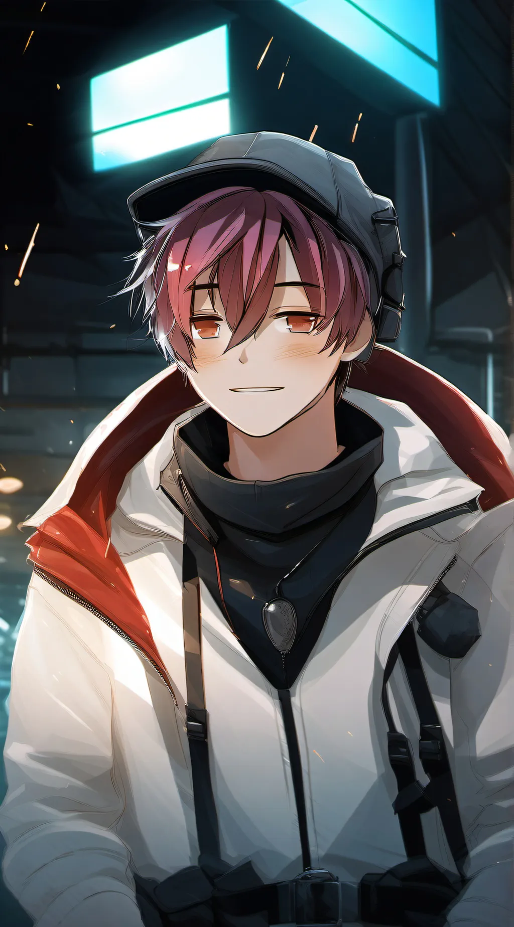 ai character: Shoto todoroki background