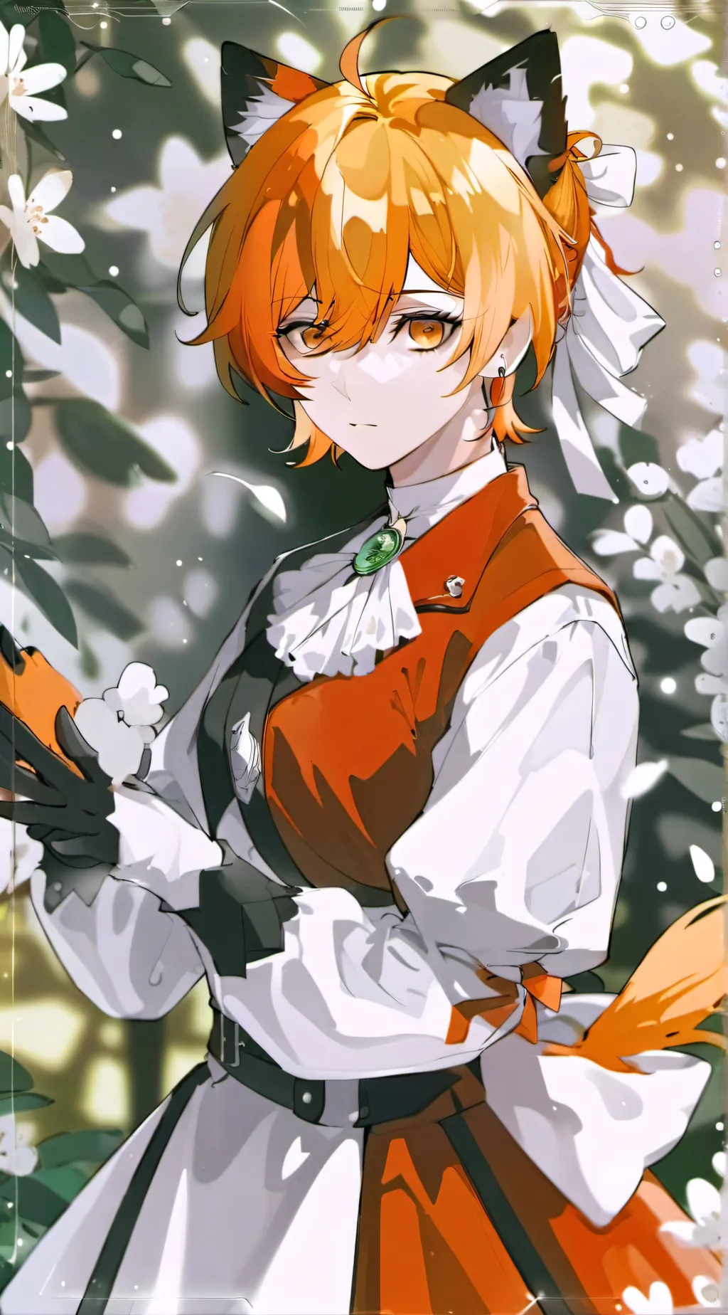 ai character: Dog day/sunny background