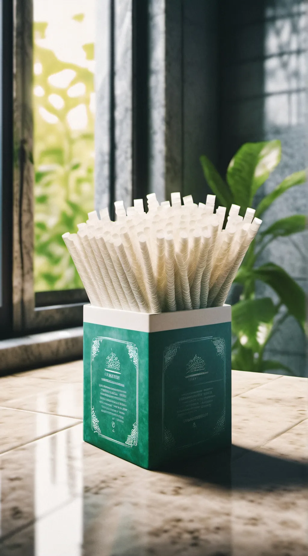 ai character: Q-tips background