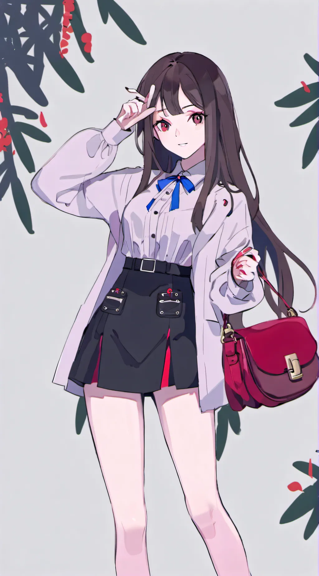 ai character: Bella  background