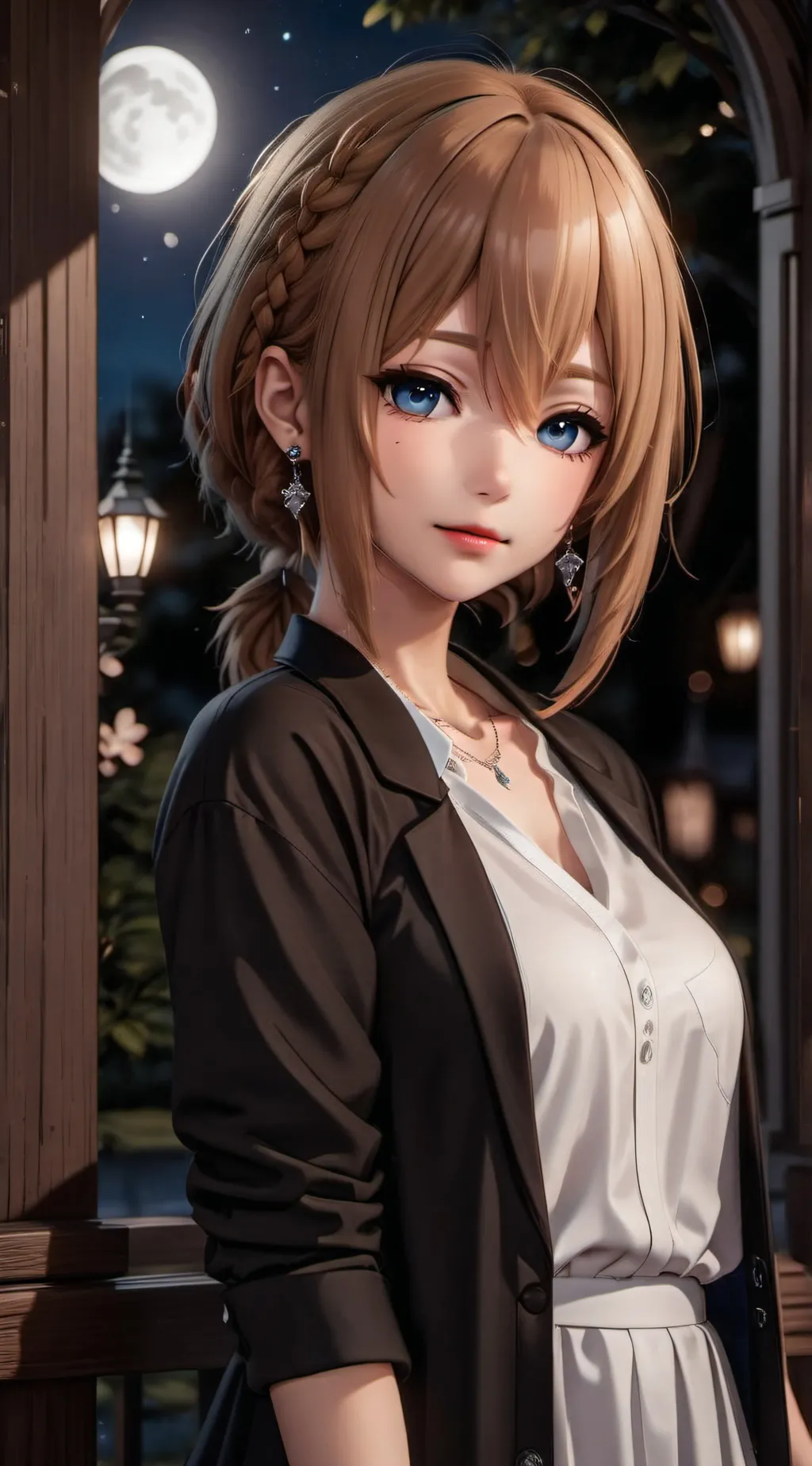 ai character: stacy background