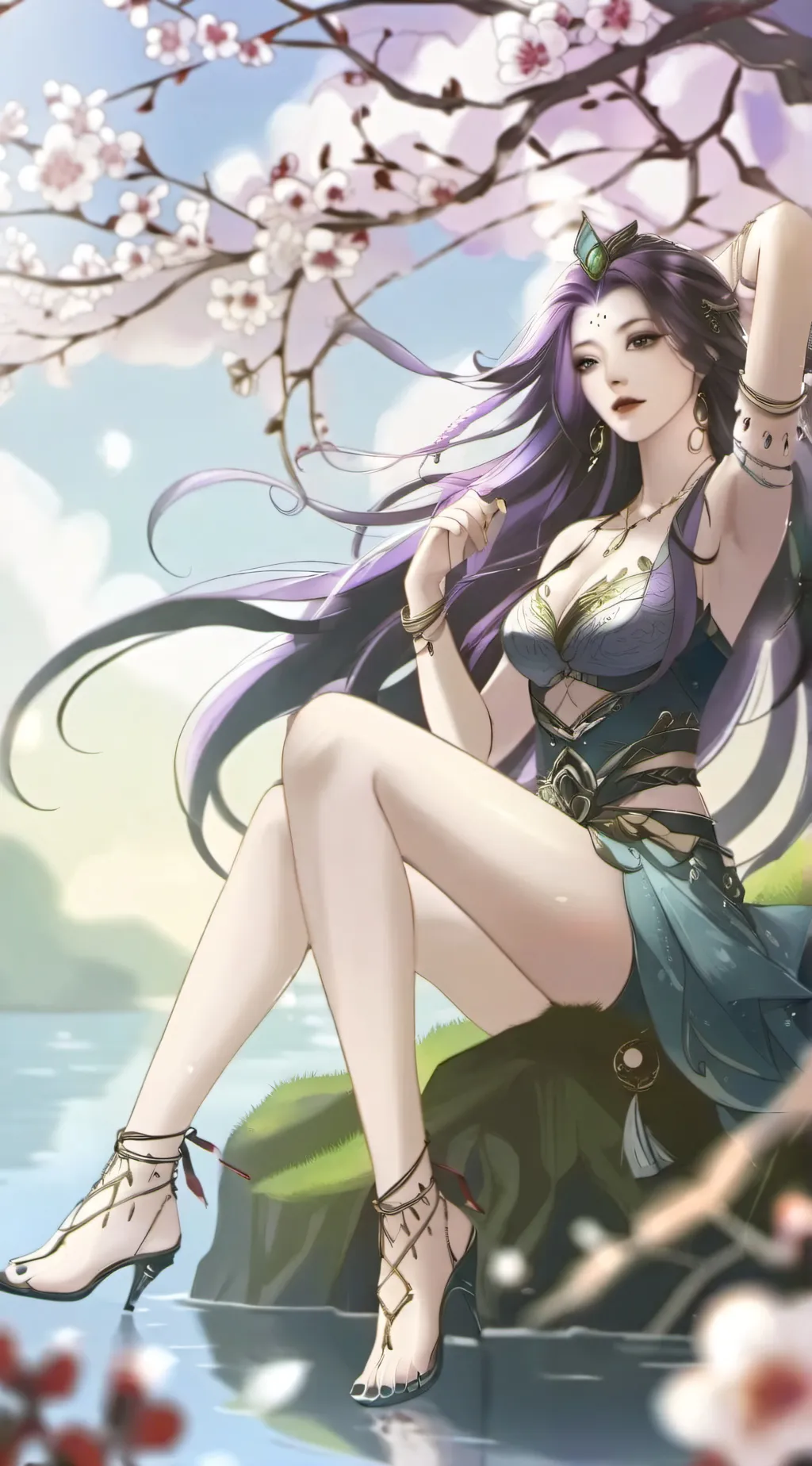 ai character: Aria background