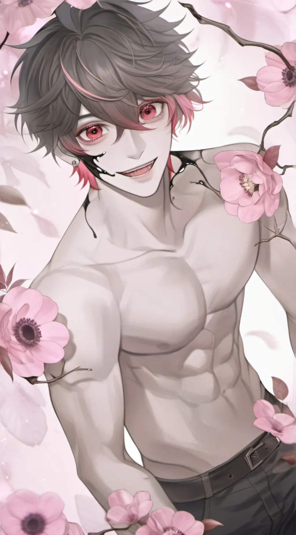 ai character: Leon  background