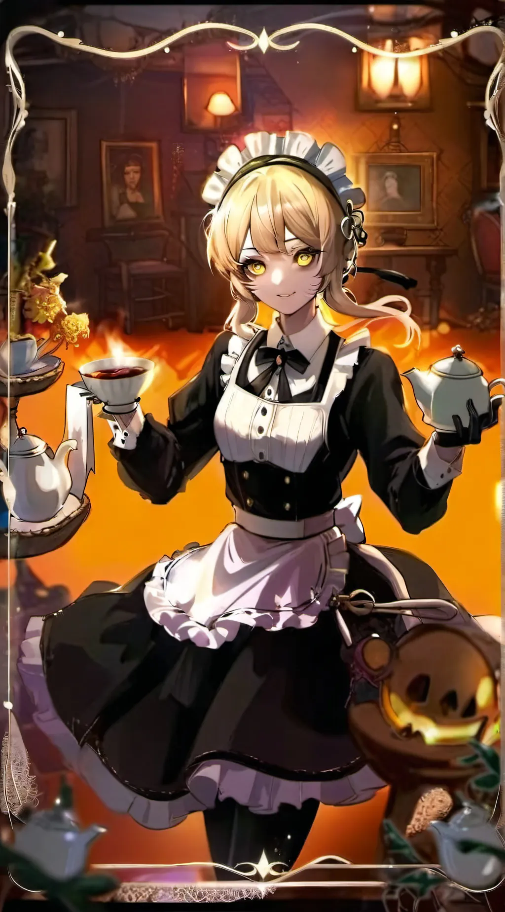 ai character: cyn  background