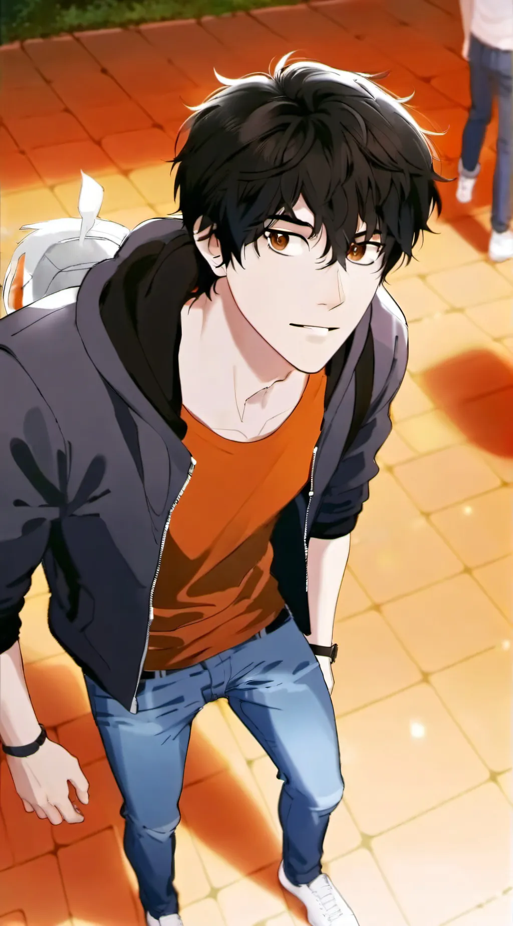 ai character: Percy Jackson background